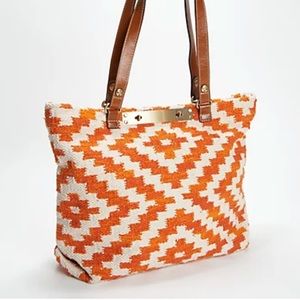 Patricia Nash Chennai Tote - Koi Orange
